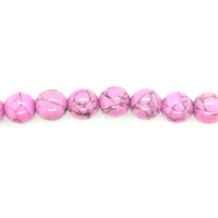 Taffy Marble Synthetic Turquoise Beads