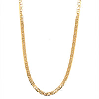 Textured Link Chain 1mm - Gold Filled