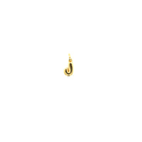 Bubble Letter Charm 12mm - Gold Filled