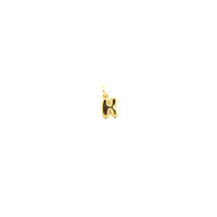 Bubble Letter Charm 12mm - Gold Filled