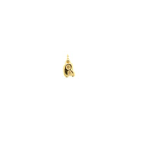 Bubble Letter Charm 12mm - Gold Filled