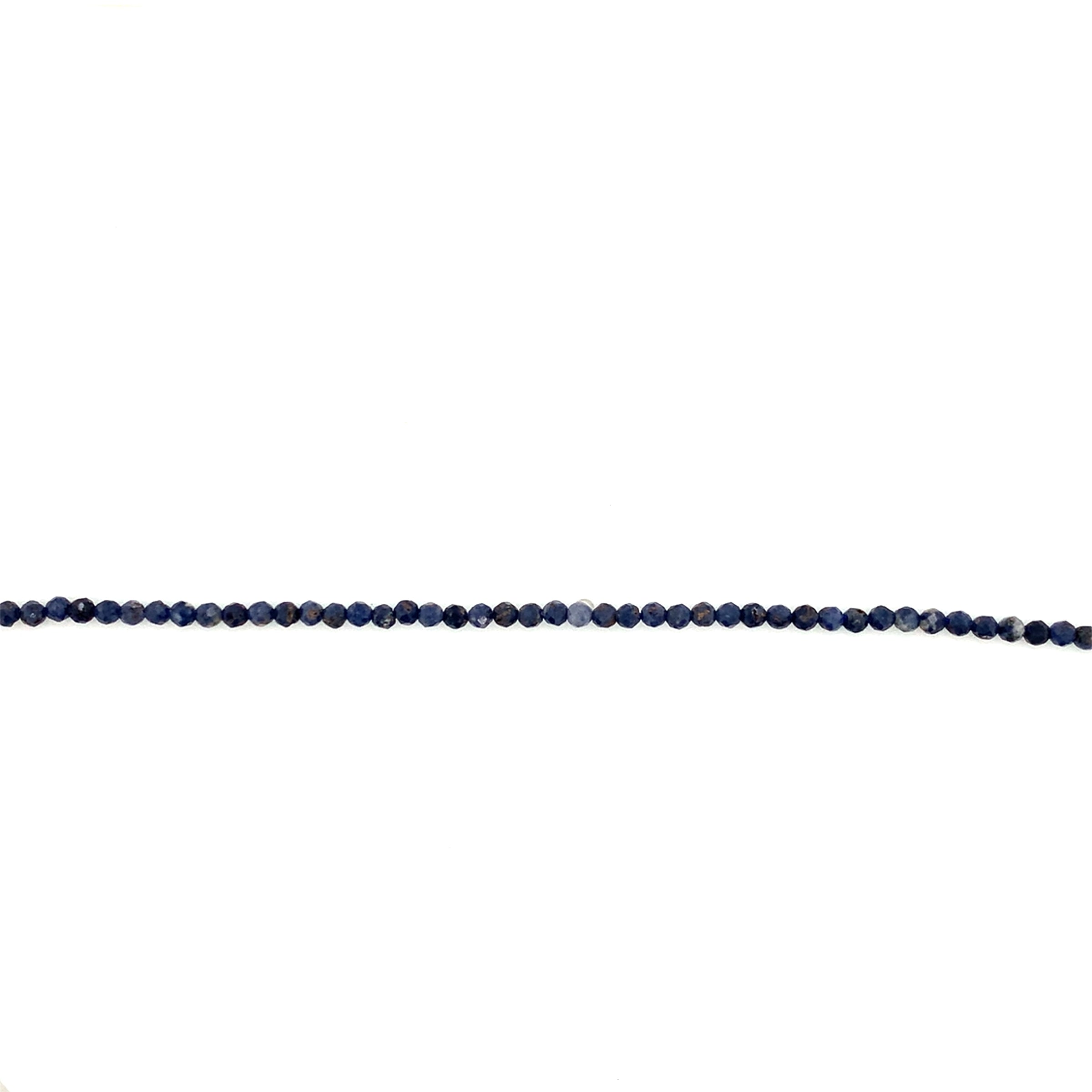 Sapphire Faceted Beads