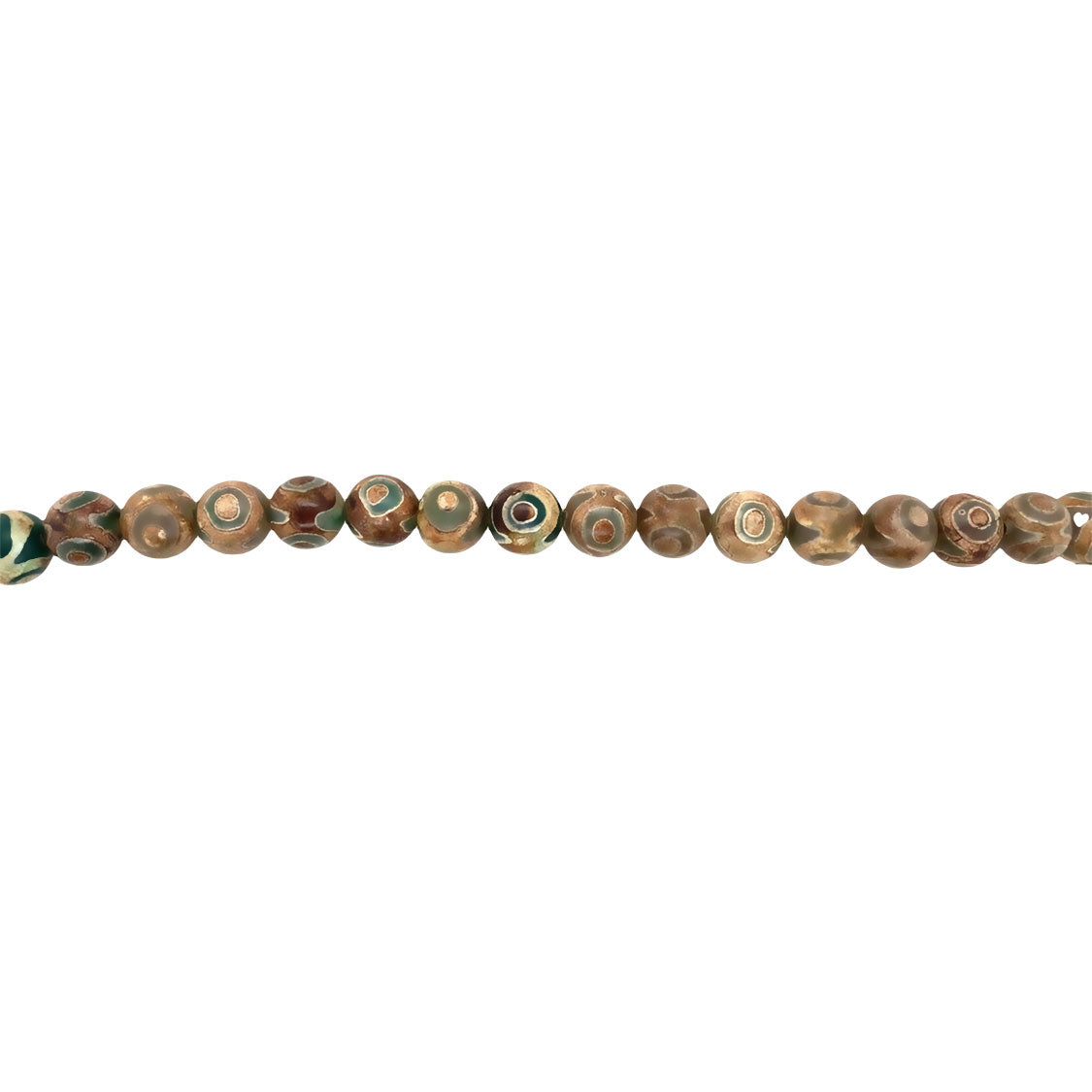 Brown Tibetan Agate Beads