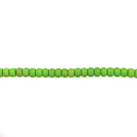 Green Synthetic Turquoise Rondelle Beads