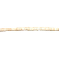 Off-White Synthetic Turquoise Rondelle Beads