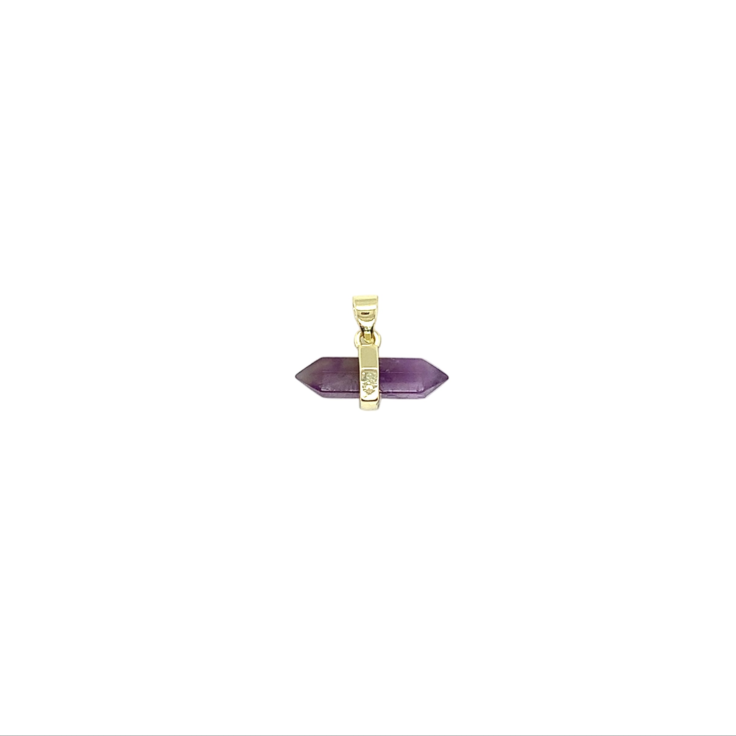 Gemstone Point Pendant