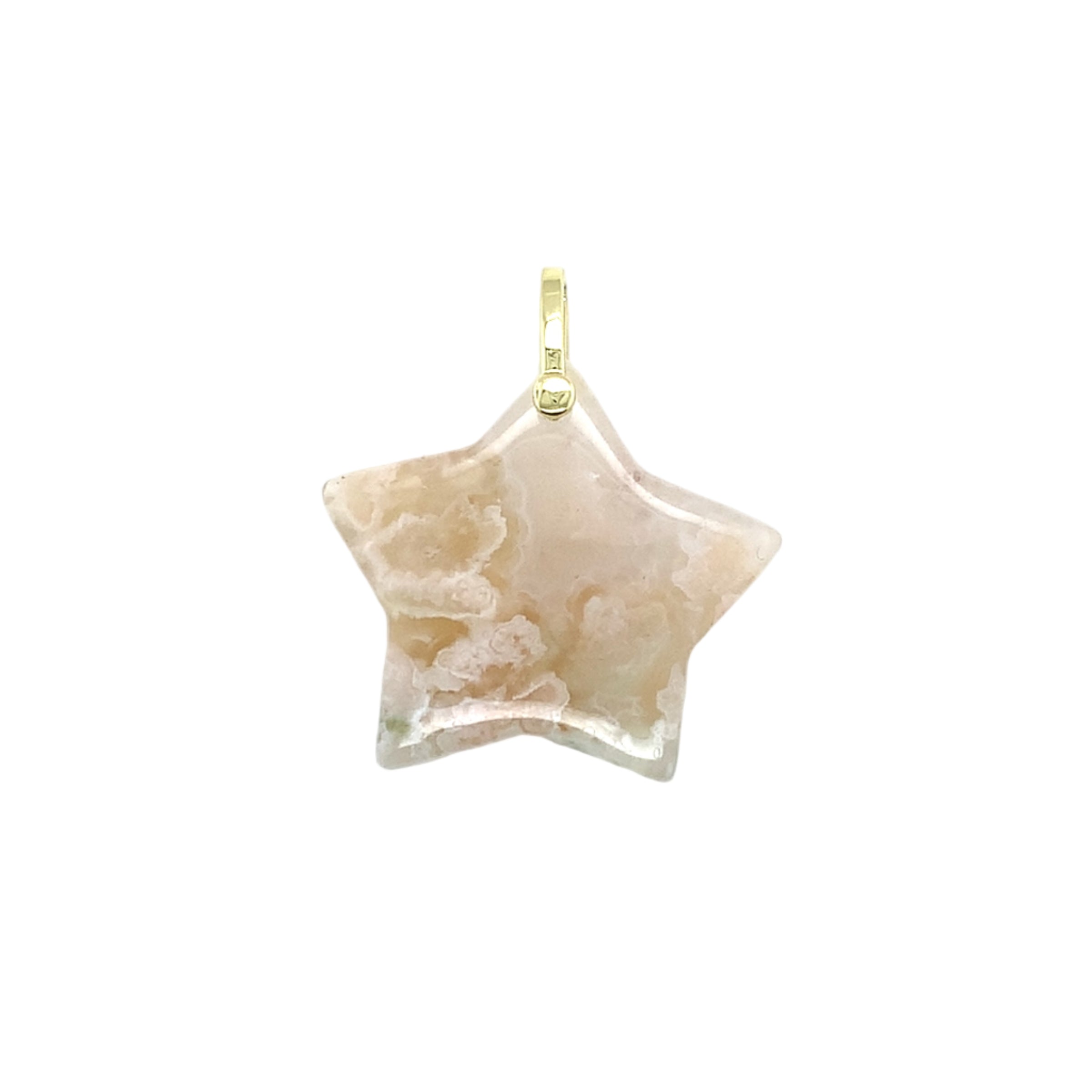 Gemstone Star Pendant