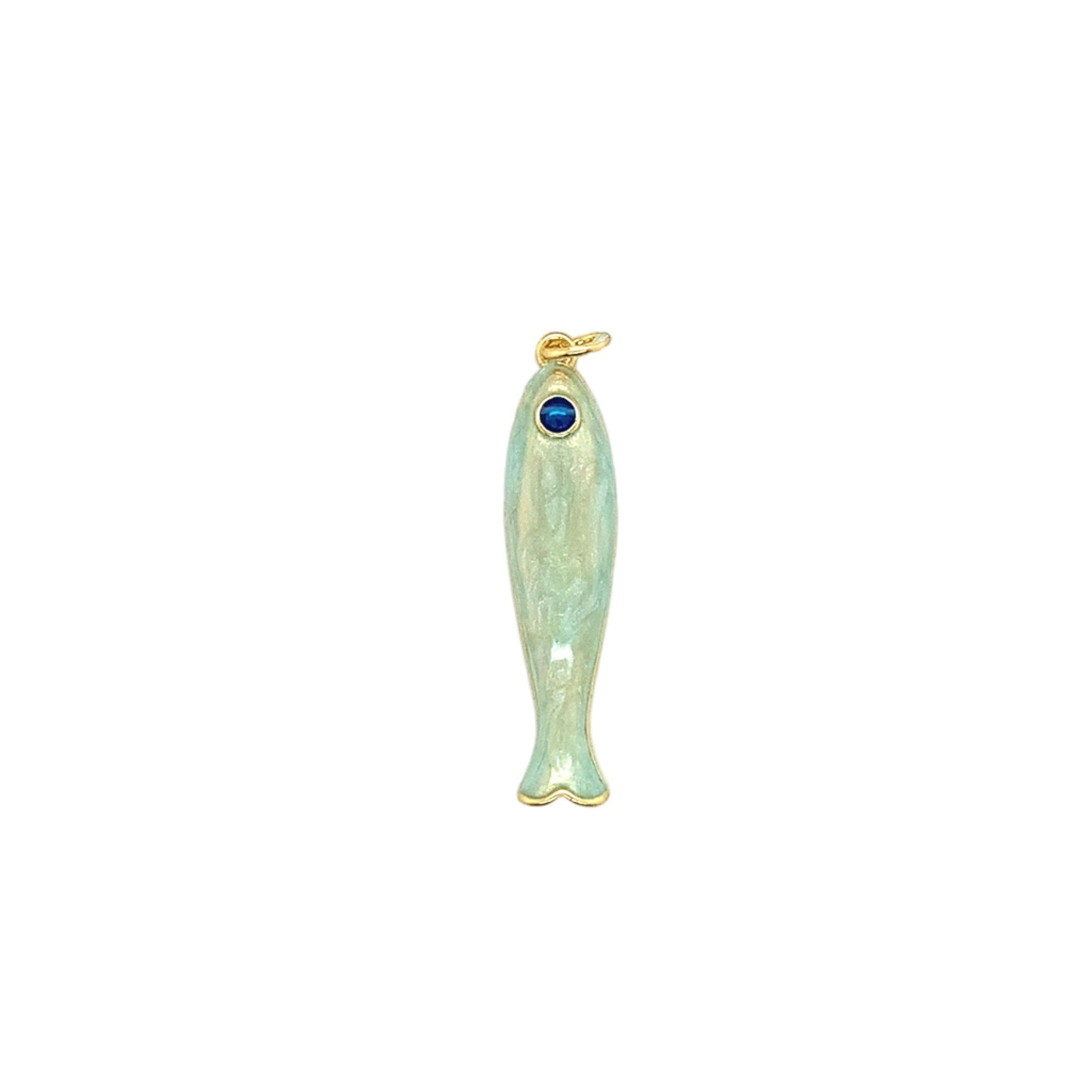 Enamel Fish Charm