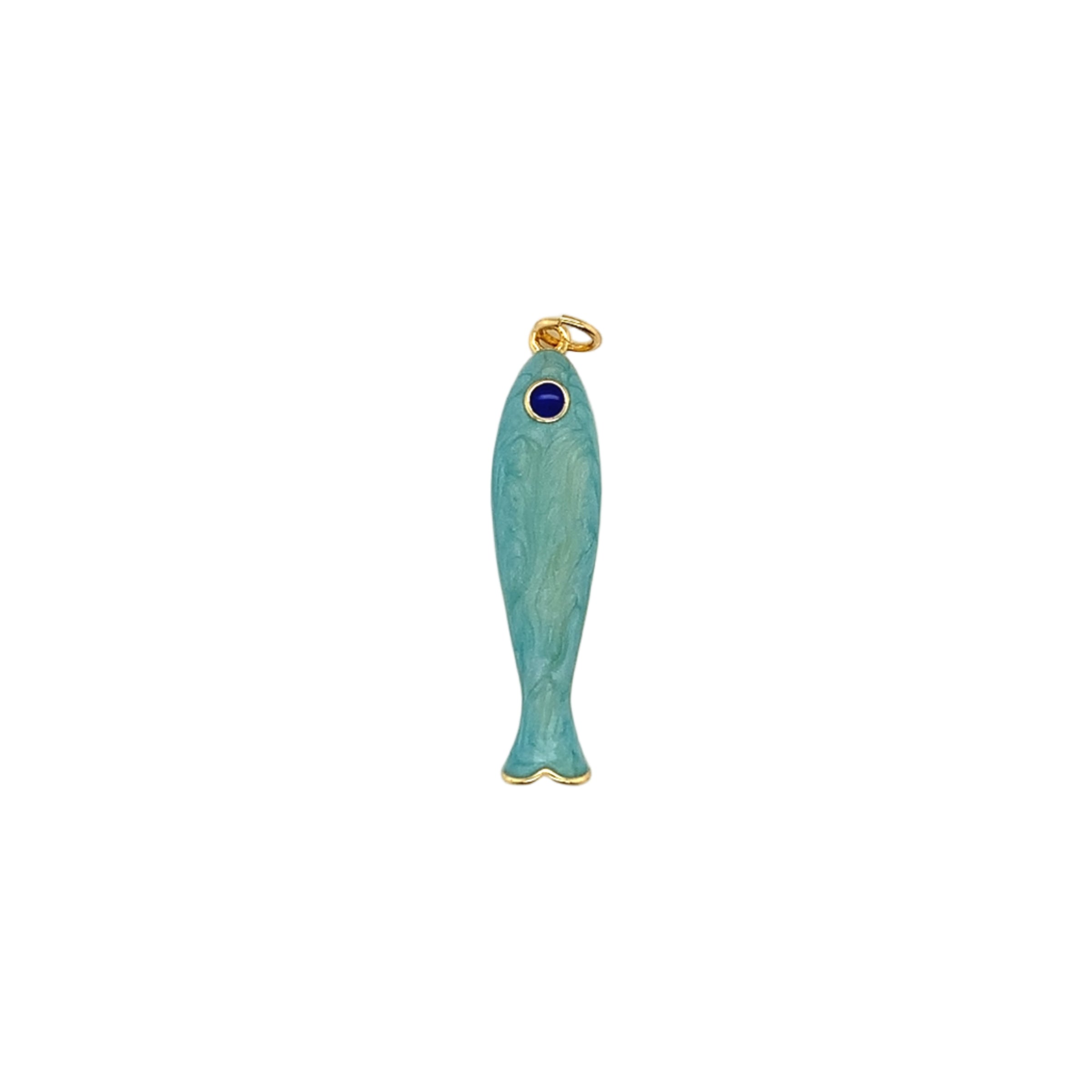 Enamel Fish Charm