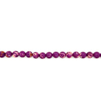 Purple Imperial Jasper Beads