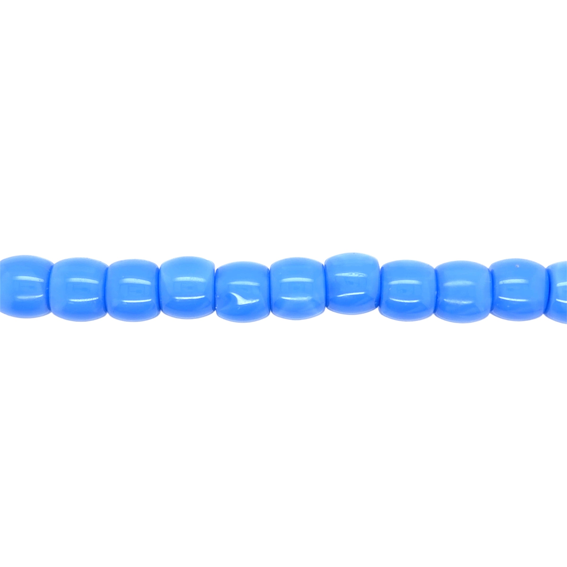 8x10mm Sky Blue Glass - Rondelle