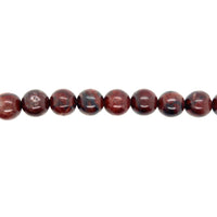 Red Picture Jasper Beads