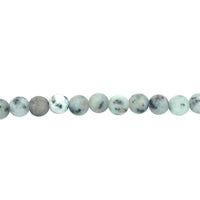 Matte Sesame Jasper Beads