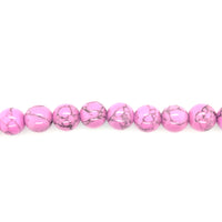 Taffy Marble Synthetic Turquoise Beads