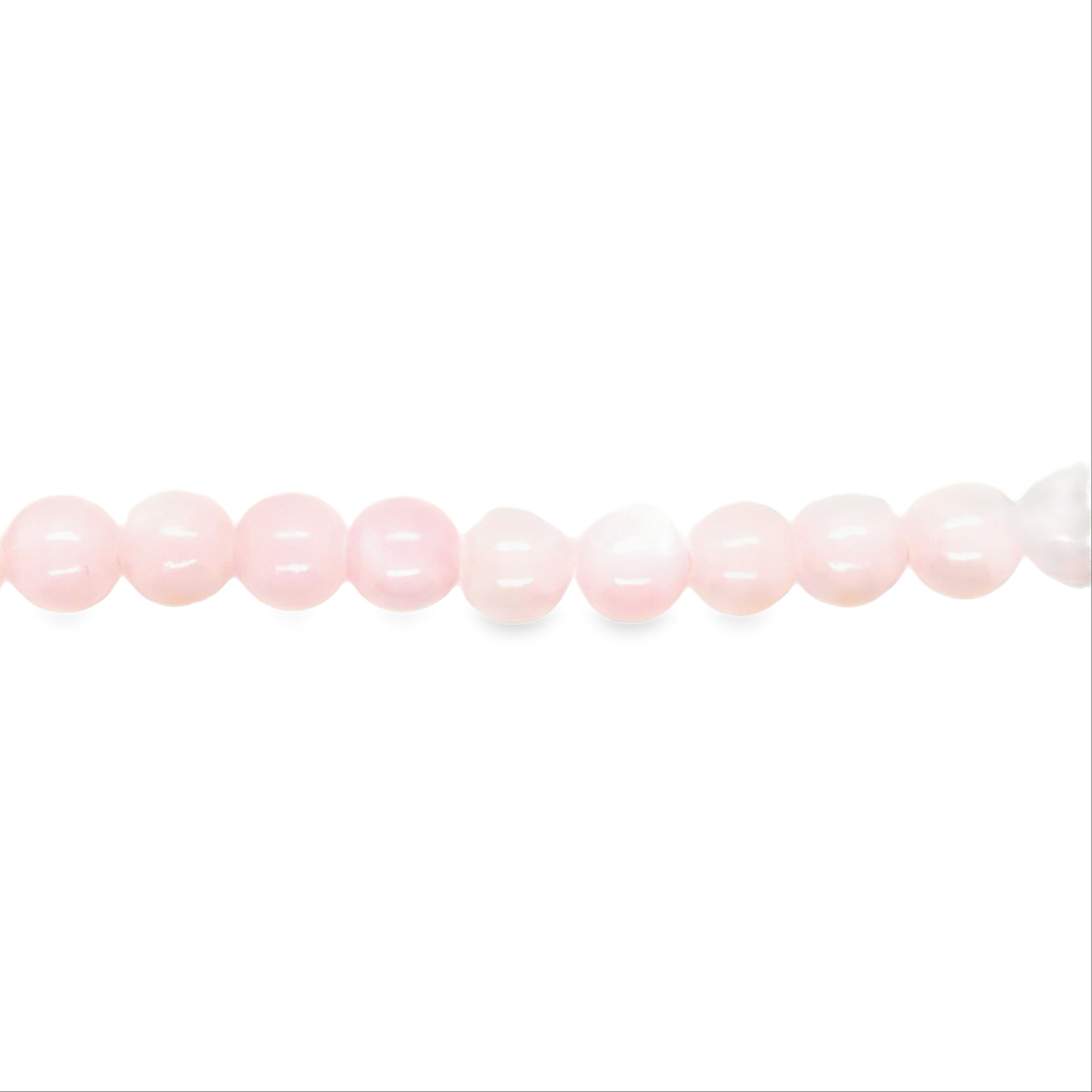Light Pink Mashan Jade Beads