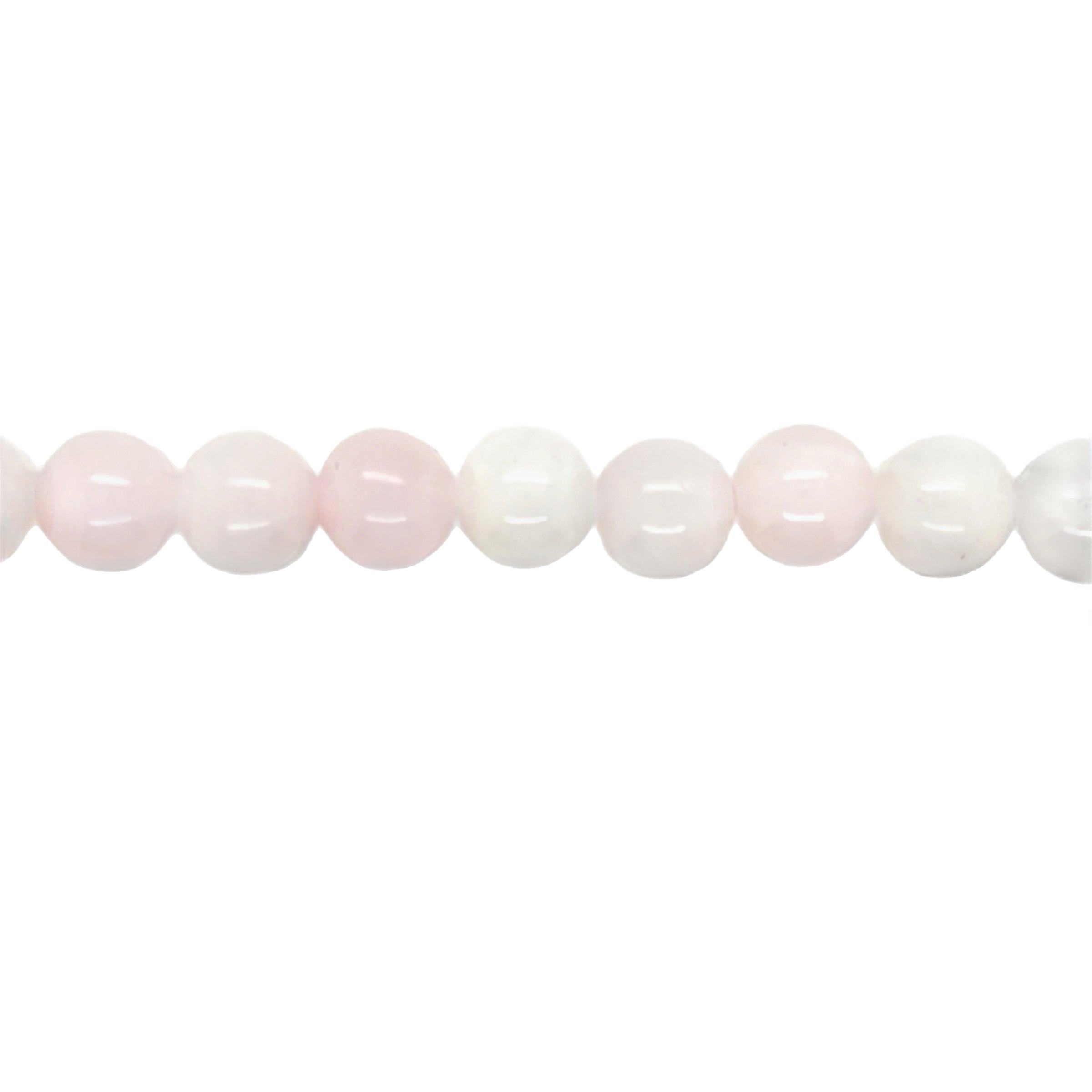 Light Pink Mashan Jade Beads