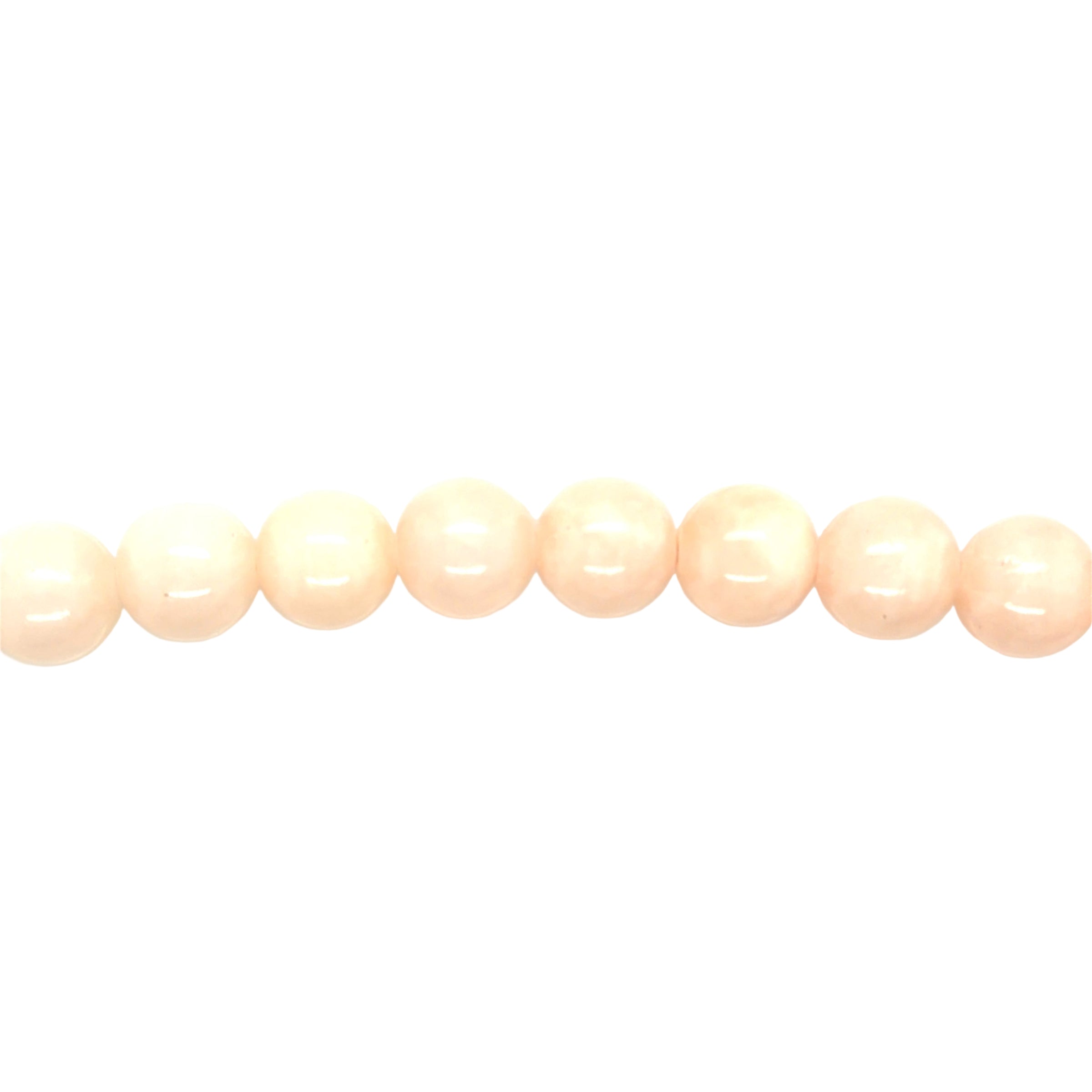 Light Pink Mashan Jade Beads