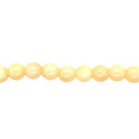 Peach Mashan Jade Beads