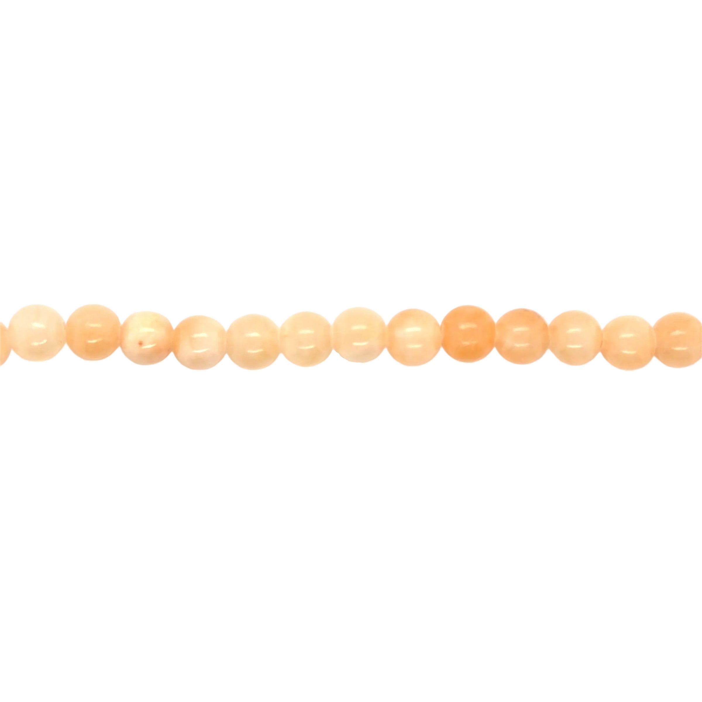 Coral Mashan Jade Beads