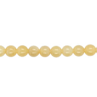 Royal Yellow Mashan Jade Beads