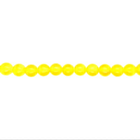 Transparent Yellow Jade Beads