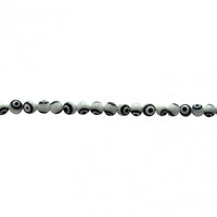 White Evil Eye Beads 10mm