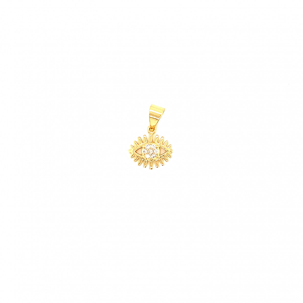 CZ Evil Eye Charm
