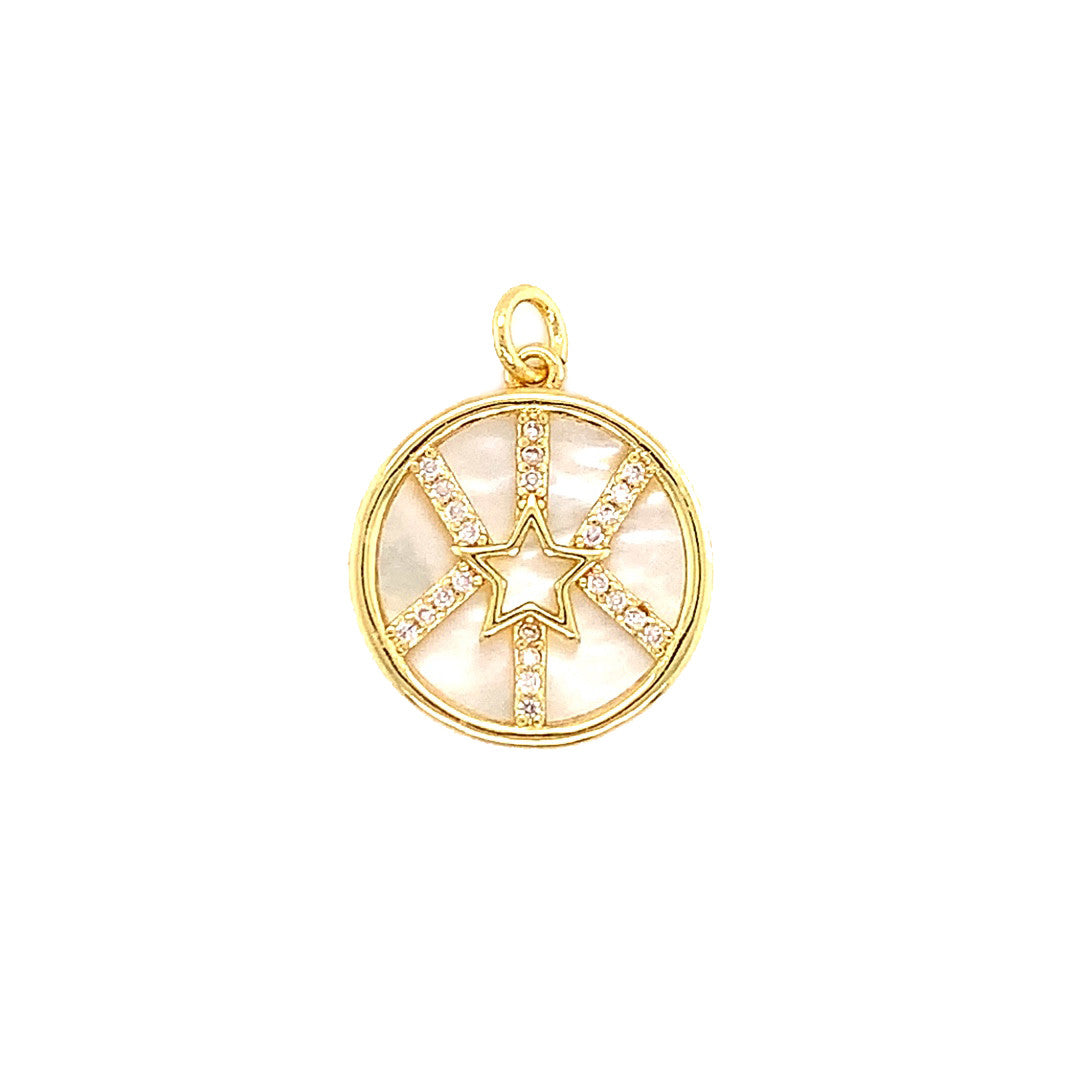 CZ Star Charm