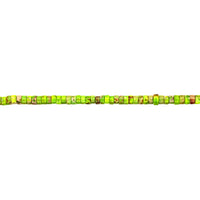 2x4mm Green Jasper Heishi - Rondelles
