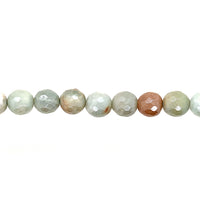8mm Plated Amazonite - Faceted