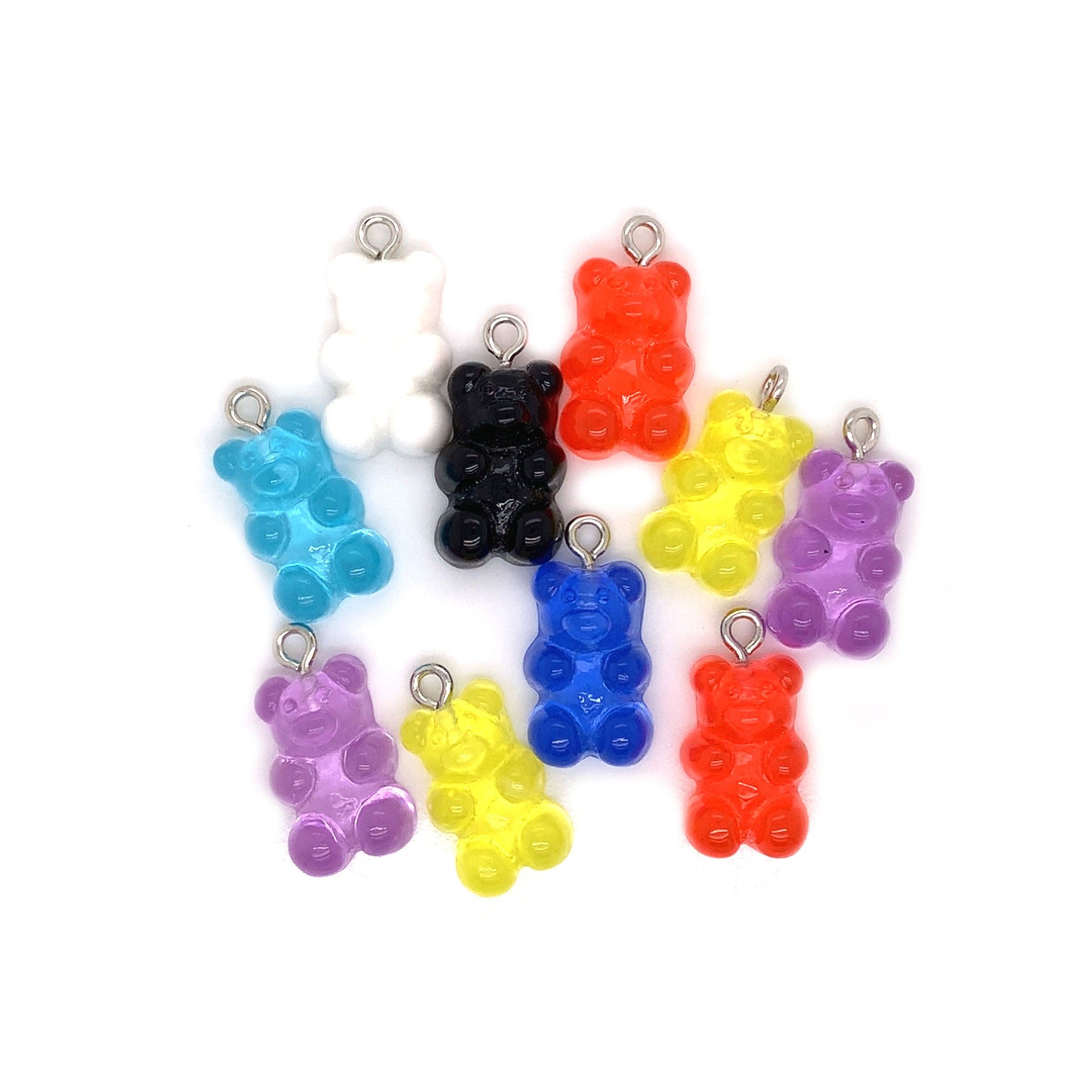 Gummy Bear Charm - Pack Of 10