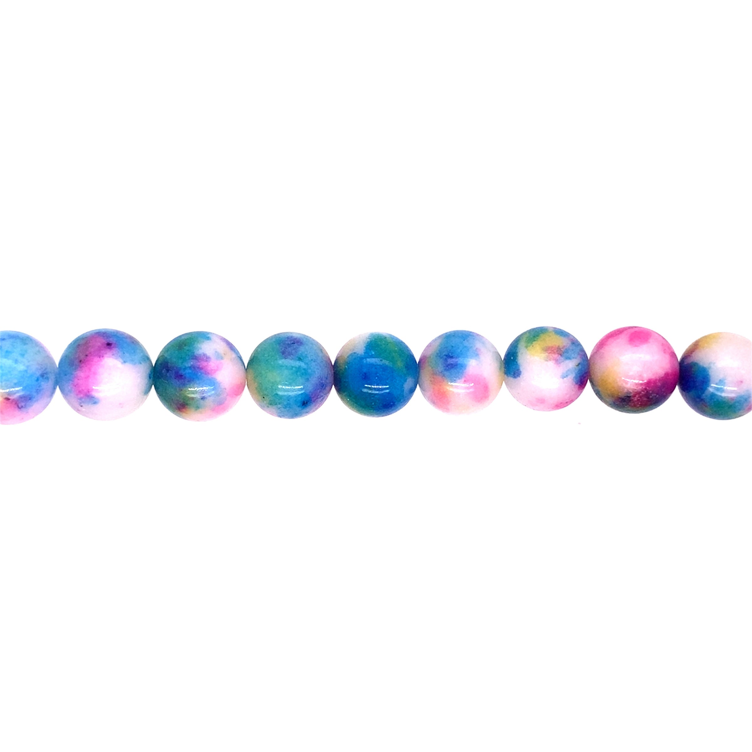 12mm Blue Melody Mashan Jade - Round