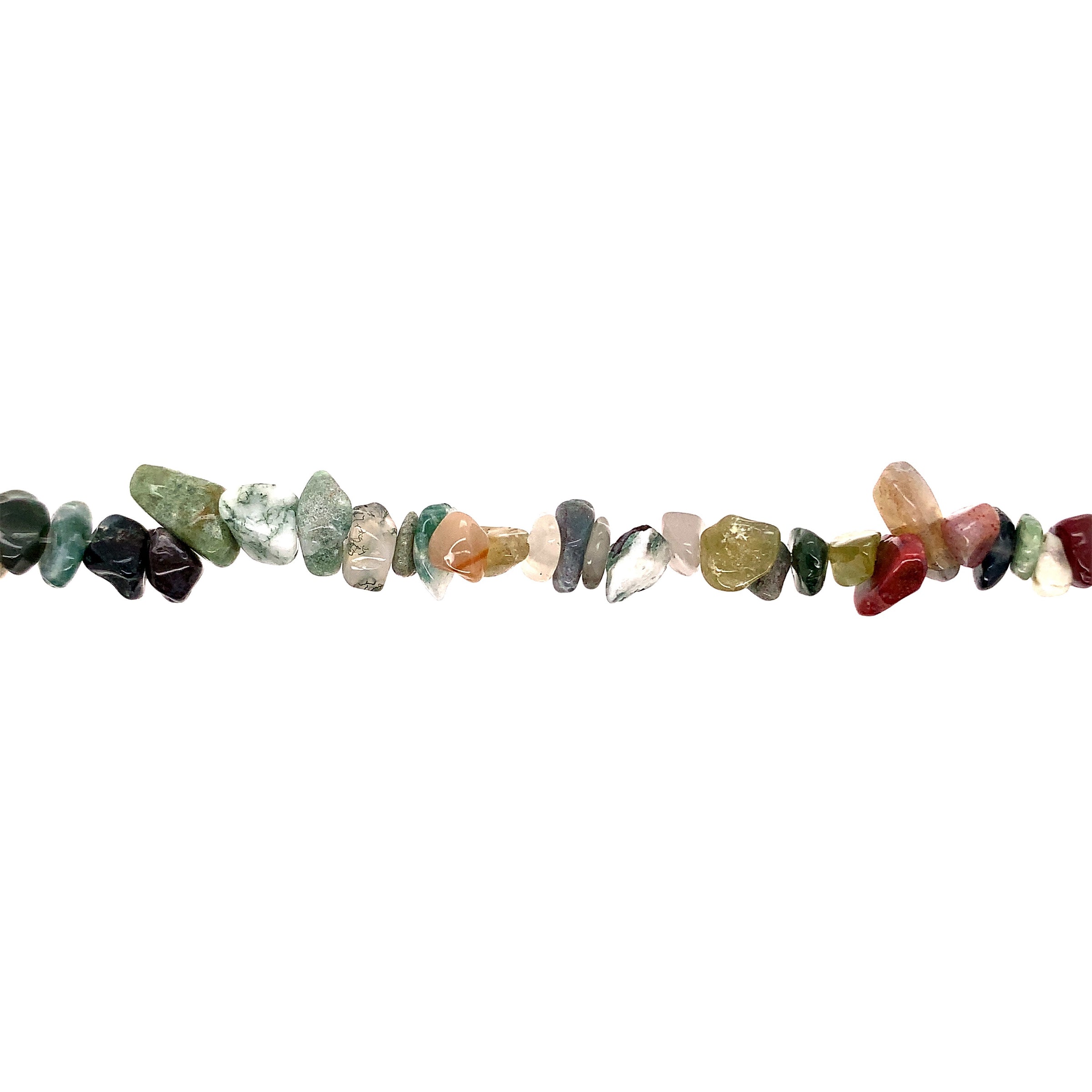 5x8mm Fancy Jasper Chips - 30" Strand