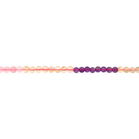 4mm Mixed Natural Gemstones - Round