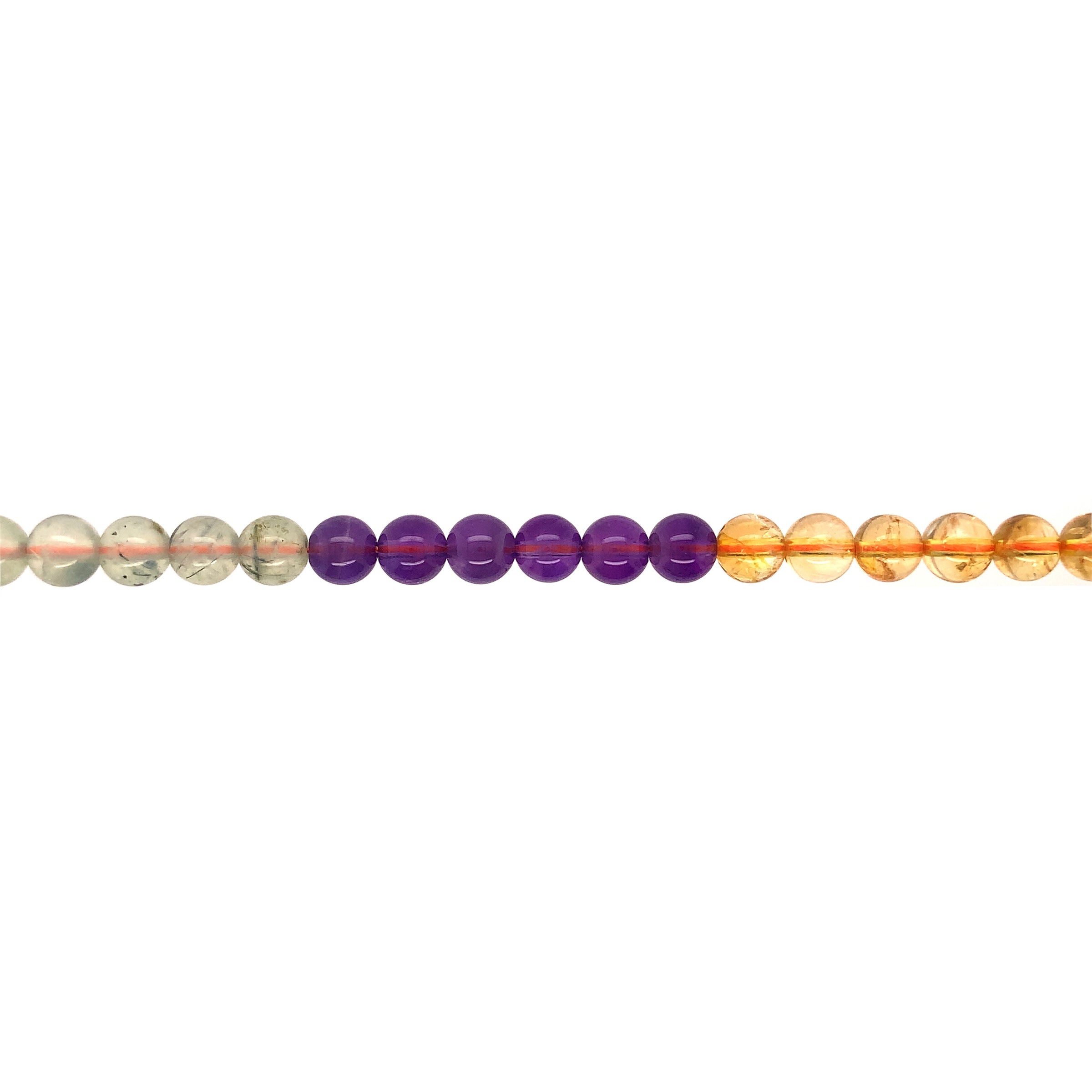 6mm Mixed Natural Gemstones - Round