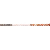4mm Mixed Natural Gemstones - Round