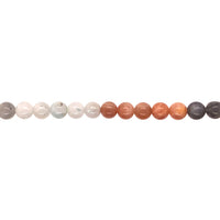 8mm Mixed Natural Gemstones - Round