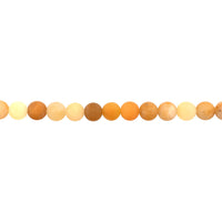 8mm Matte Yellow Aventurine - Round
