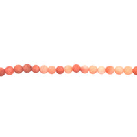 6mm Matte Pink Aventurine - Round