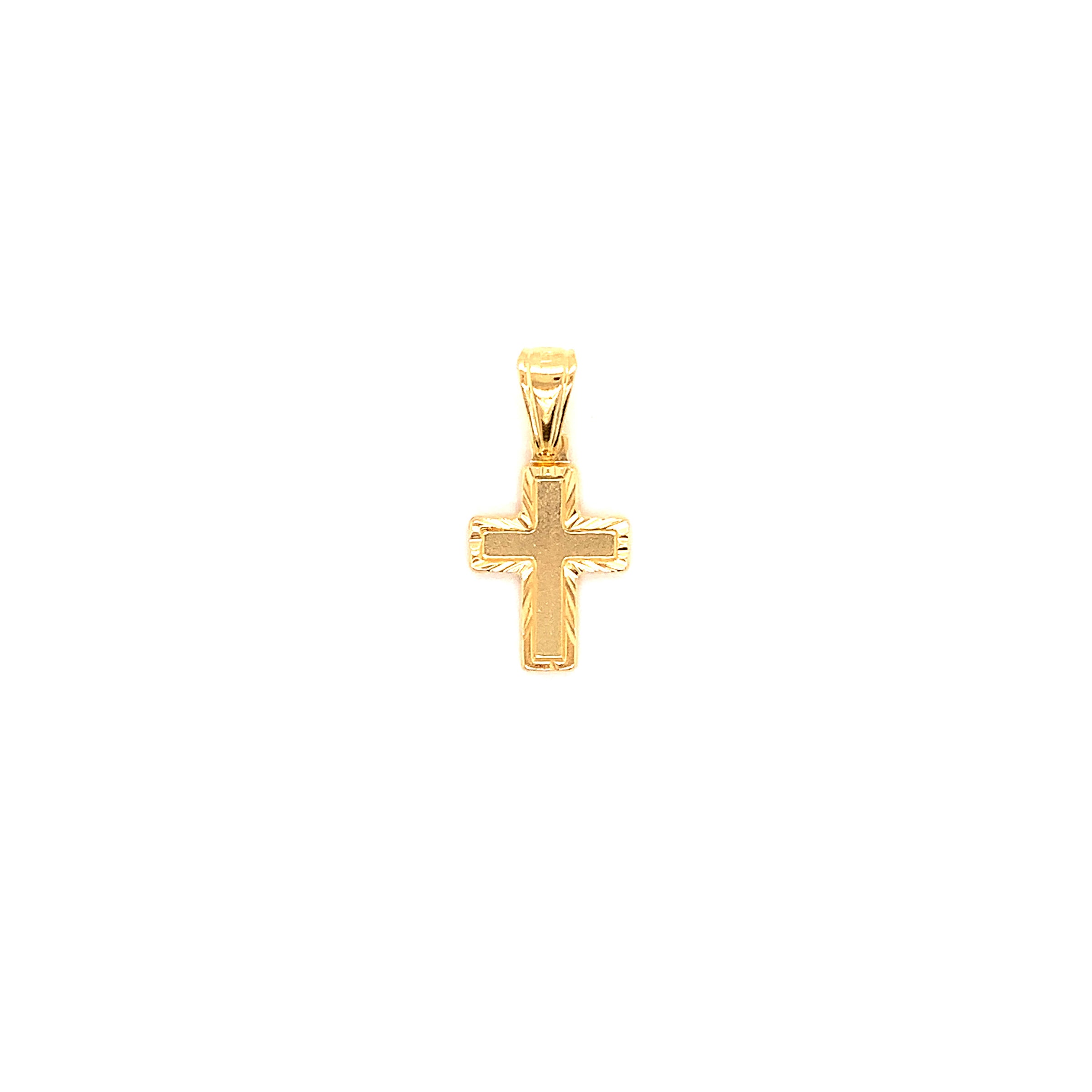 Cross Pendant - Gold Filled