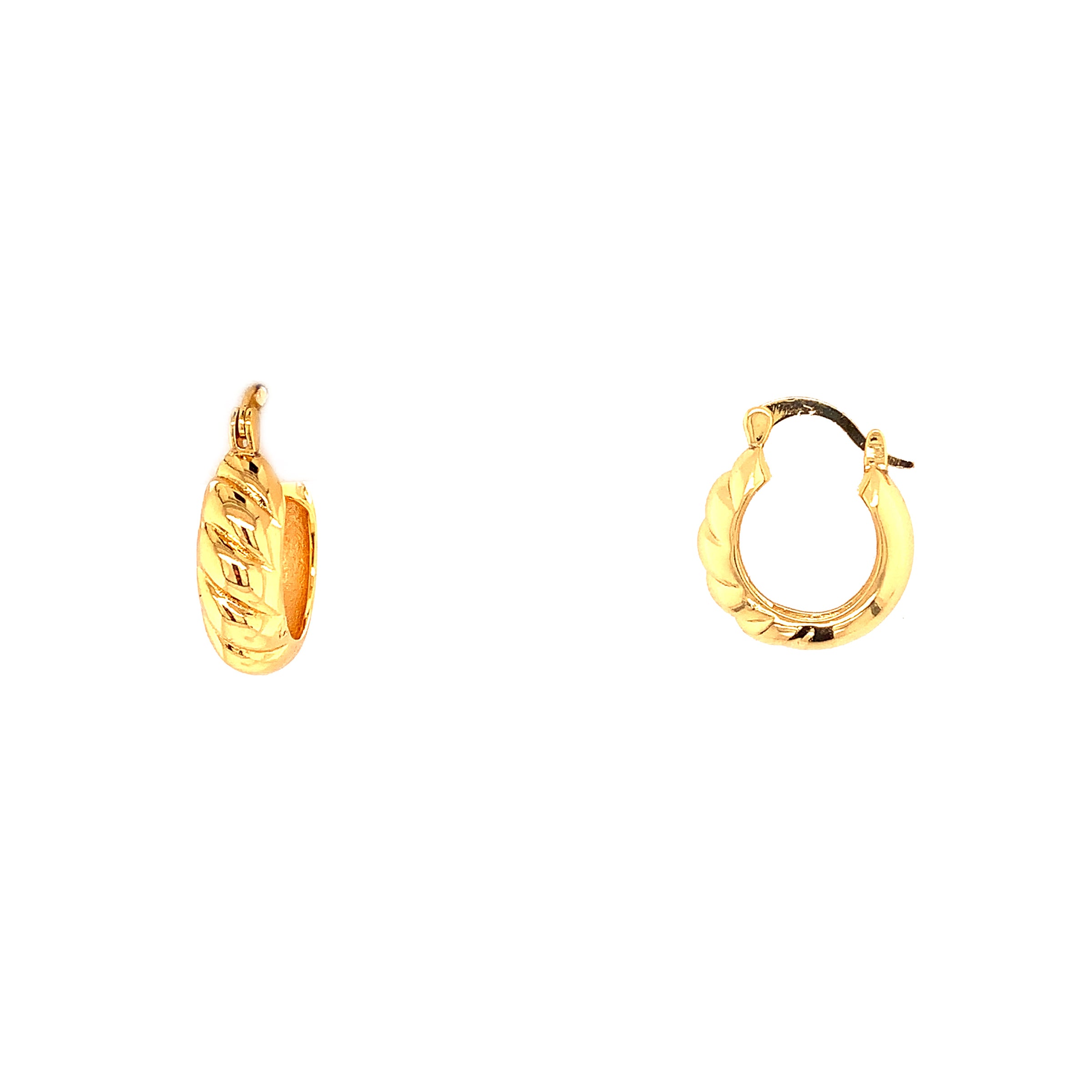 6mm x 20mm Hoops  - Gold Filled