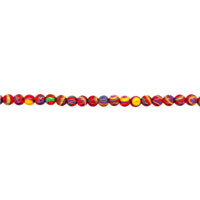 4mm Rainbow Howlite - Round