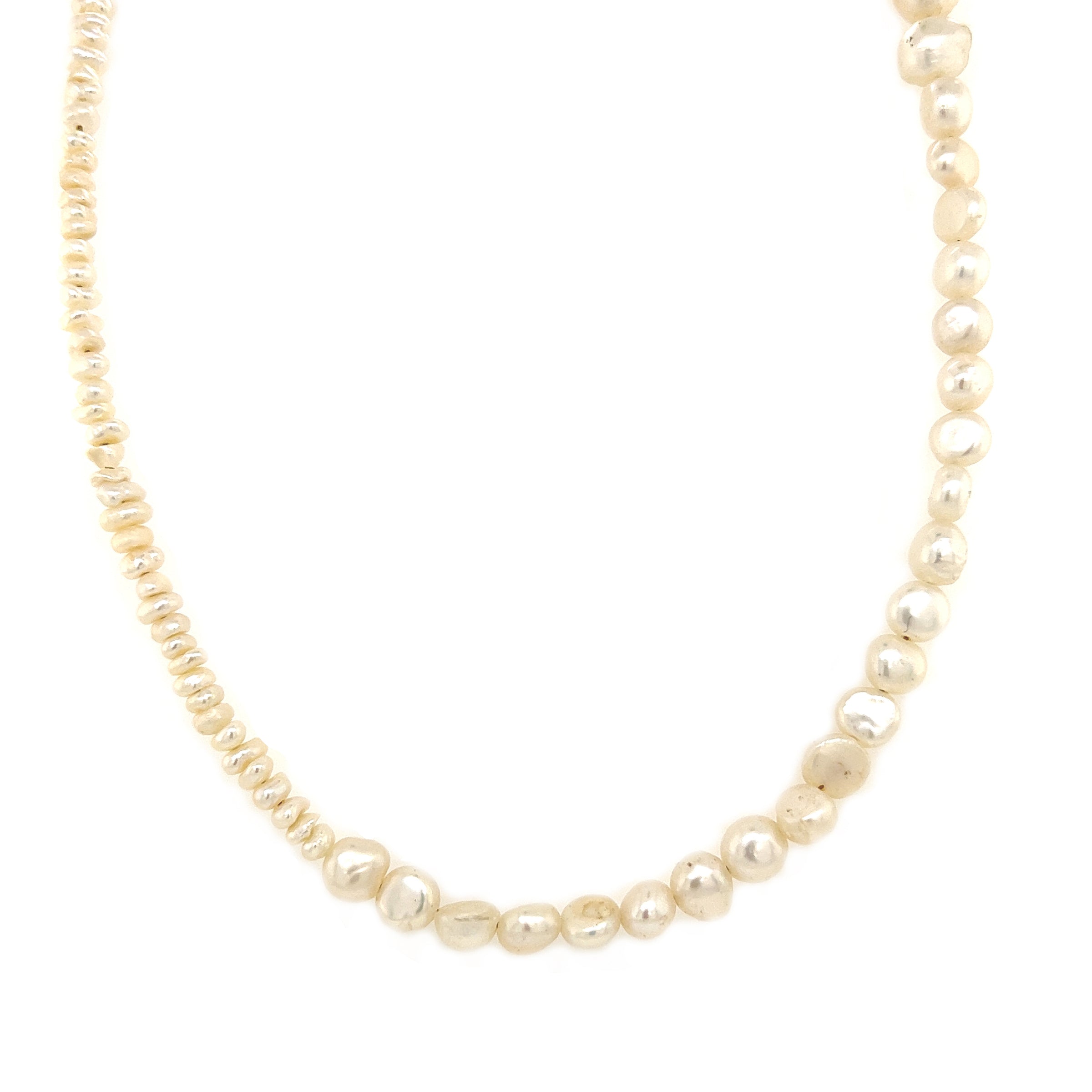 14" Freshwater Pearl Choker with 2" Extension