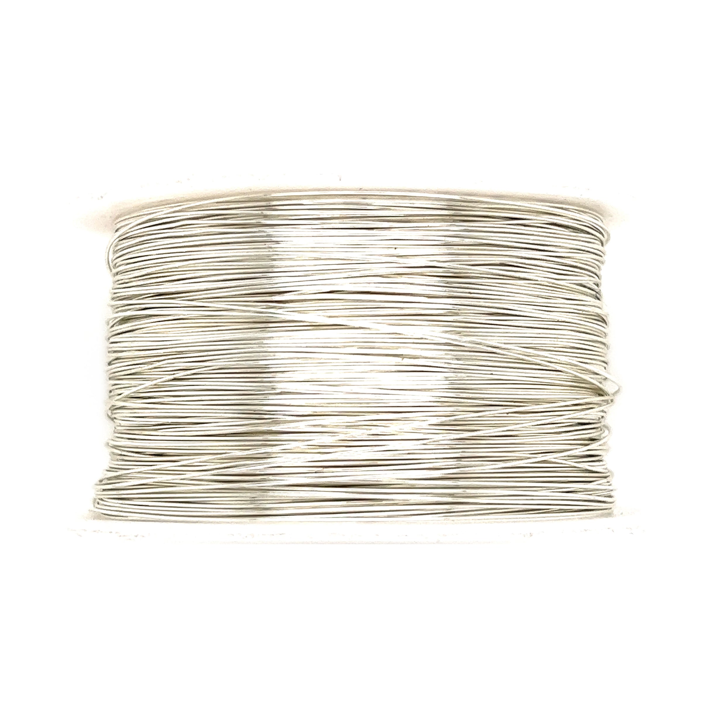 Silver Copper Wire 28 Gauge - 40 Yards
