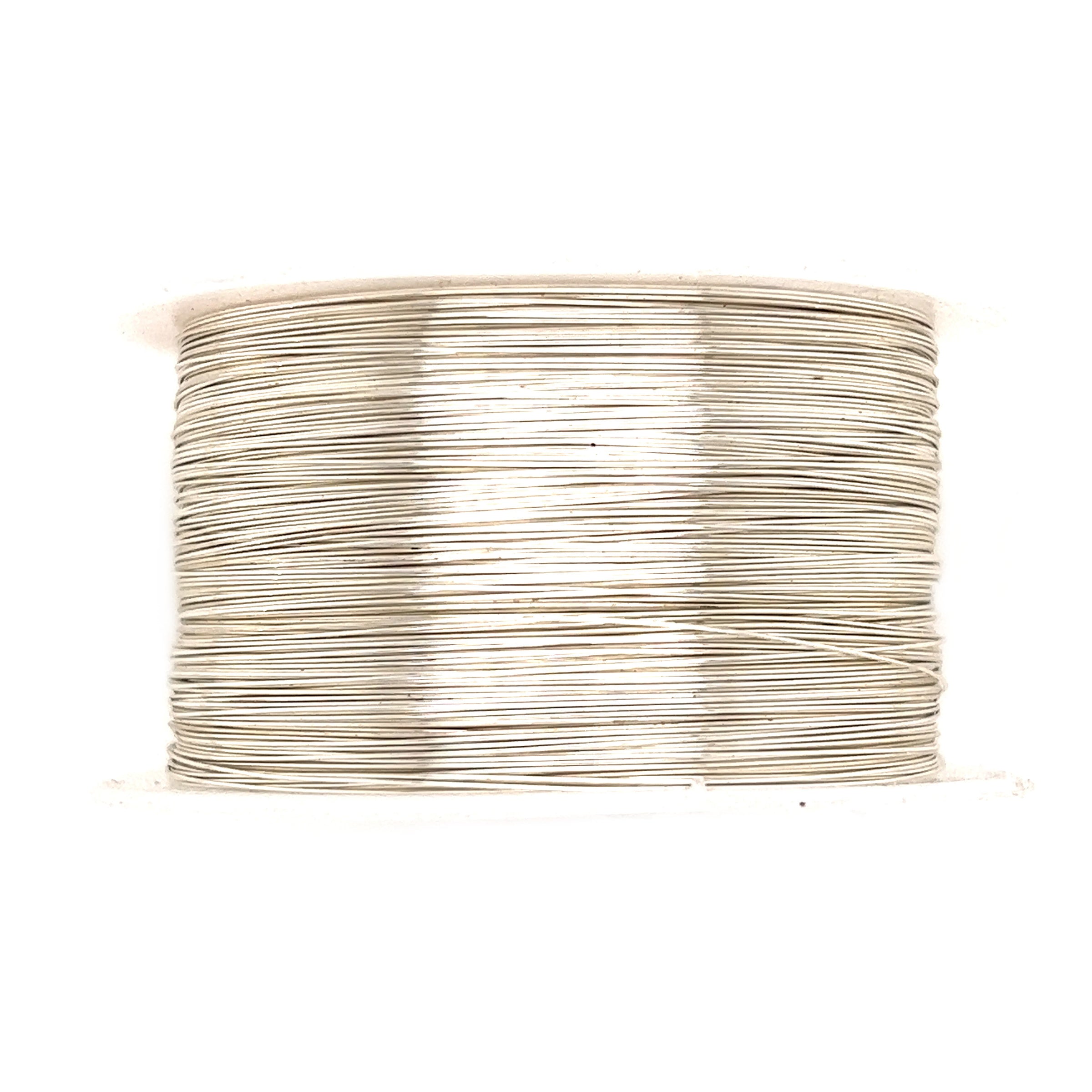 Silver Copper Wire 30 Gauge - 55 Yards