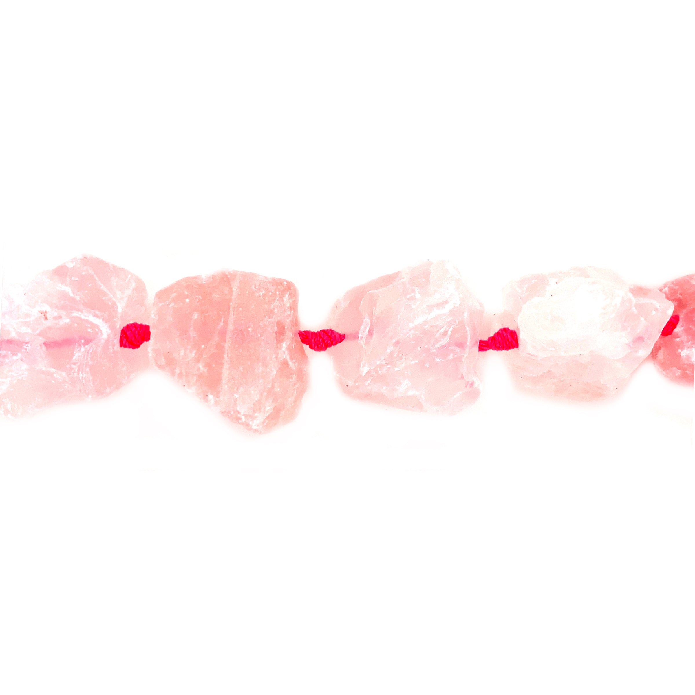 20-25mm Rose Quartz Rough Nuggets