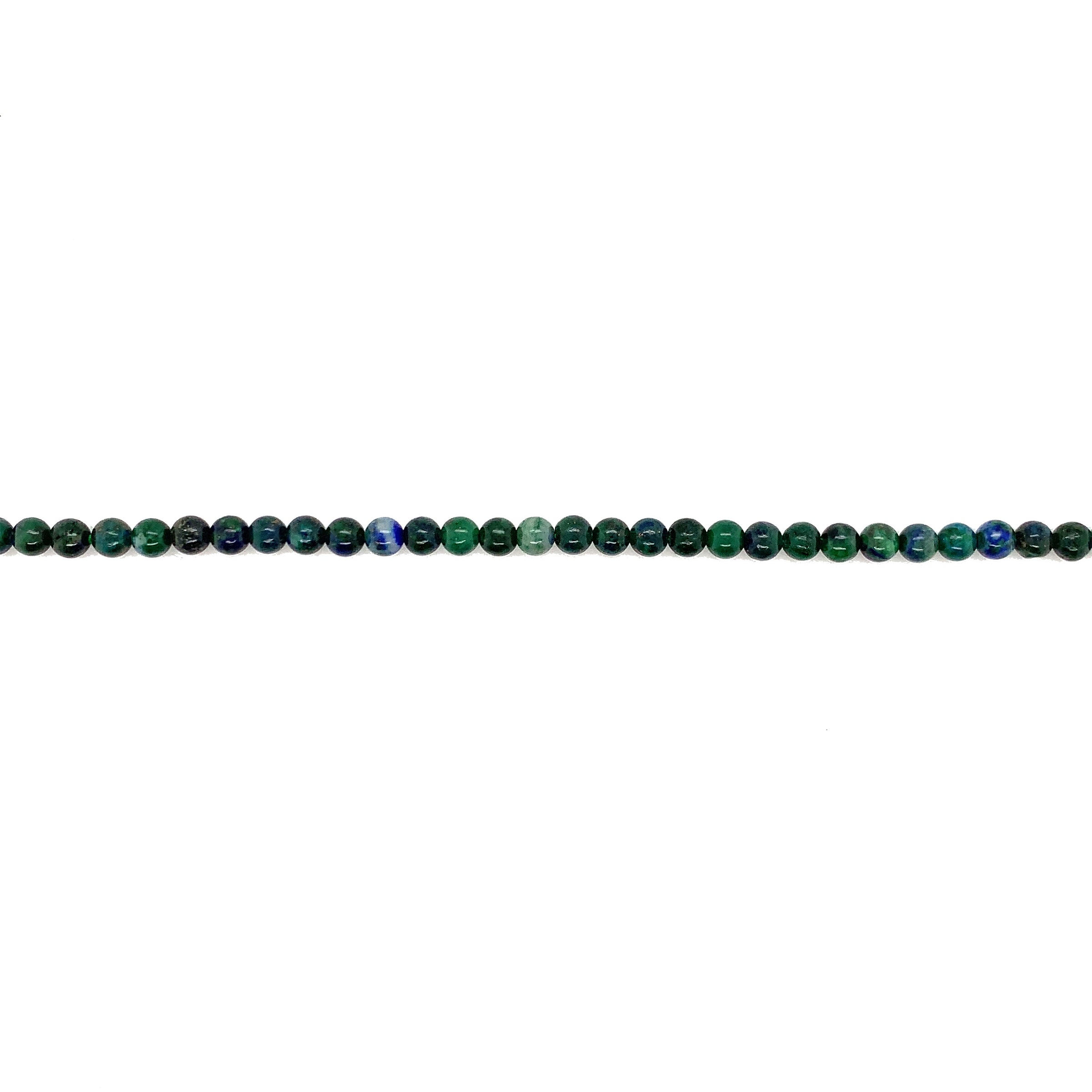 4mm Chrysocolla - Round