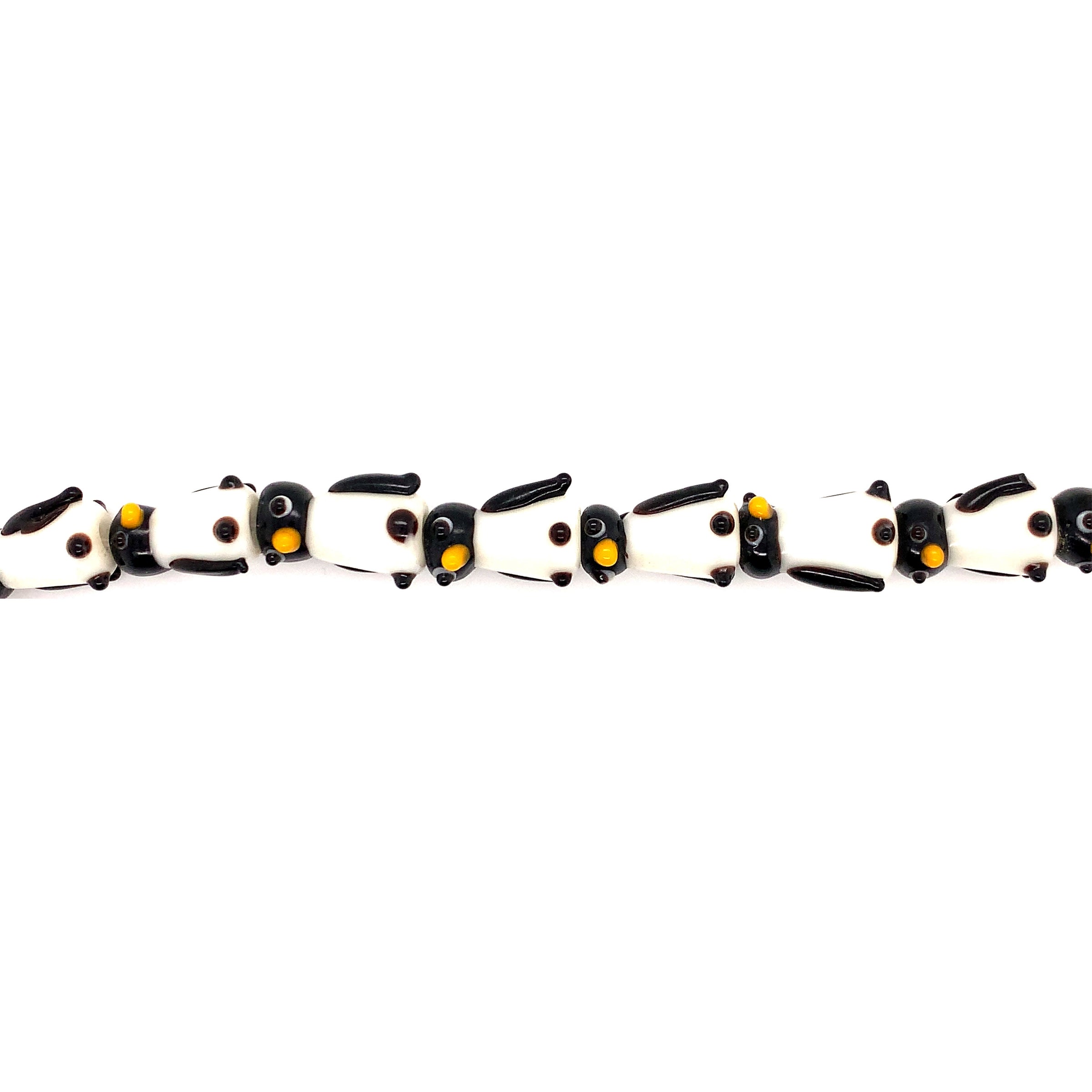 Penguin Glass Beads