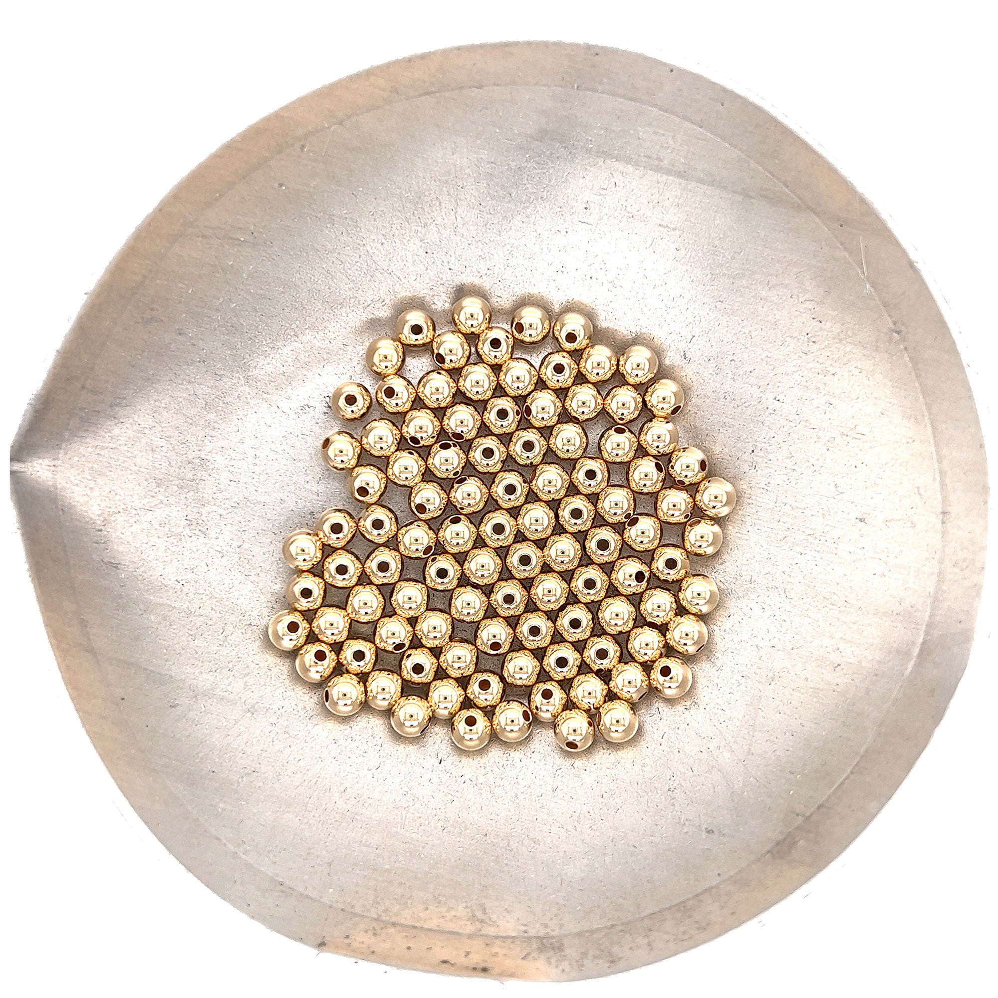 5mm 14K Gold Filled Beads - Pack of 100