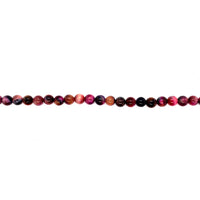 6mm Multicolor Tiger Eye - Round